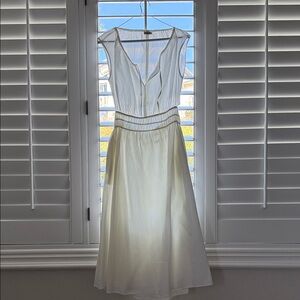 Faherty White Maxi Dress